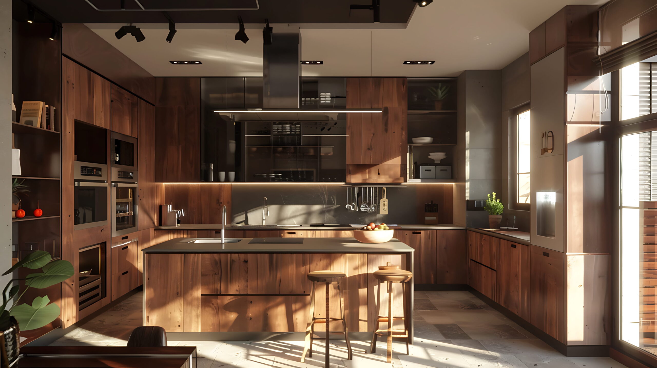 heavy-dark-wood-cabinets